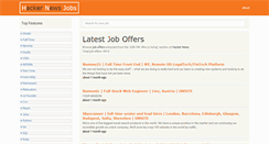Desktop Screenshot of hackernewsjobs.com